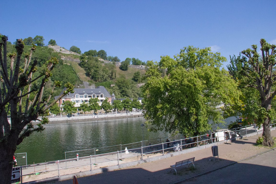 Jambes, bord de Meuse: Appart 2 chambres à louer